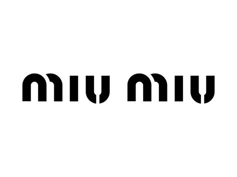 miu miu logo|miu logo svg.